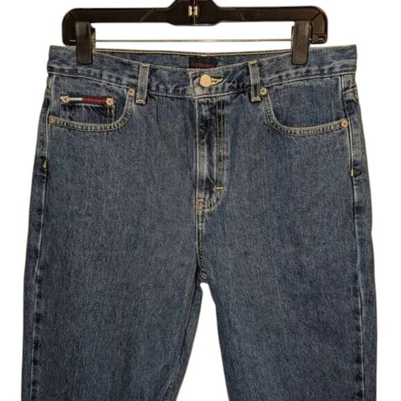 Tommy Hilfiger Jeans Bootcut Boot Cut Leg Fit Retro Vintage Flared Jeans Pants - Picture 3 of 4